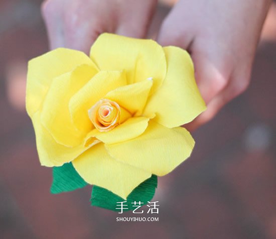 用皺紋紙?jiān)趺醋隽Ⅲw玫瑰花 簡(jiǎn)單步驟學(xué)起來(lái)！ -  www.rpnrmr.com