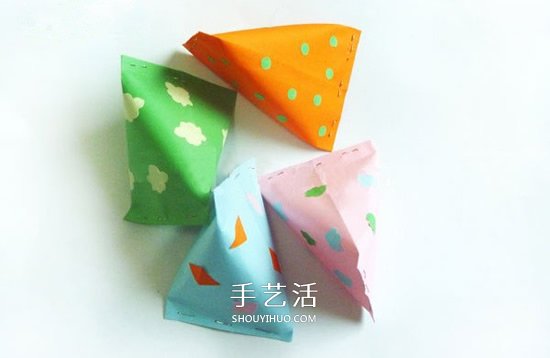 最簡(jiǎn)單端午節(jié)紙粽子的做法 還能當(dāng)包裝盒用！ -  www.rpnrmr.com