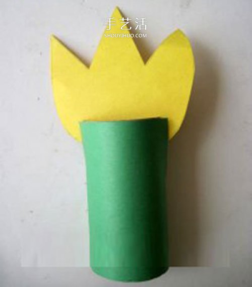 最簡(jiǎn)單的郁金香花手工制作 幼兒園小班也適合 -  www.rpnrmr.com