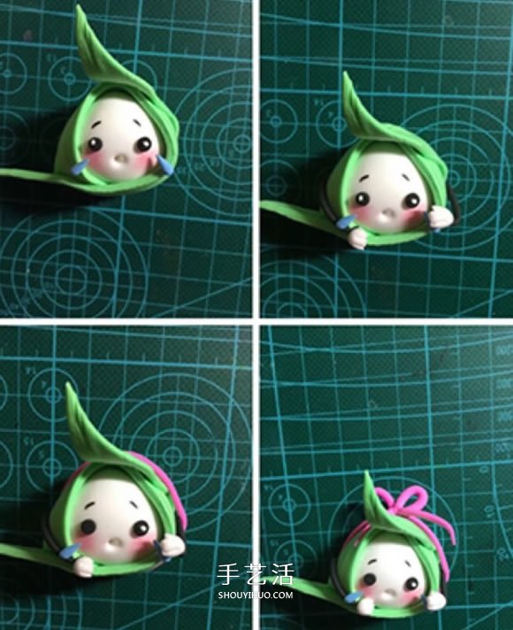Q版粘土粽子的制作方法 超輕粘土DIY端午粽子 -  www.rpnrmr.com