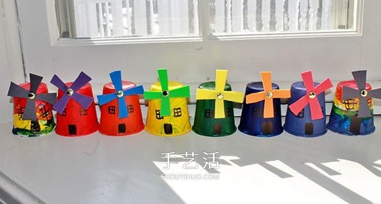幼兒園手工風(fēng)車的做法 紙杯制作簡易風(fēng)車教程 -  www.rpnrmr.com