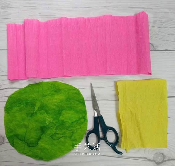 兒童手工制作皺紋紙蓮花簡(jiǎn)單又漂亮 -  www.rpnrmr.com