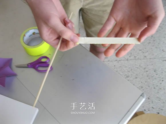 簡單紙傘的制作方法圖解 可以打開收起！ -  www.rpnrmr.com
