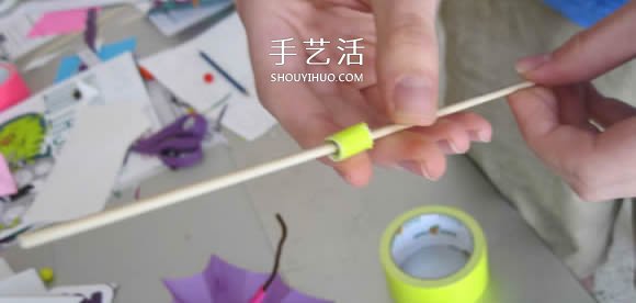 簡單紙傘的制作方法圖解 可以打開收起！ -  www.rpnrmr.com
