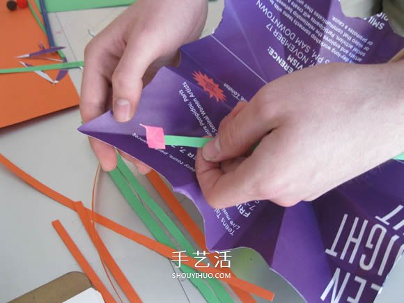 簡單紙傘的制作方法圖解 可以打開收起！ -  www.rpnrmr.com