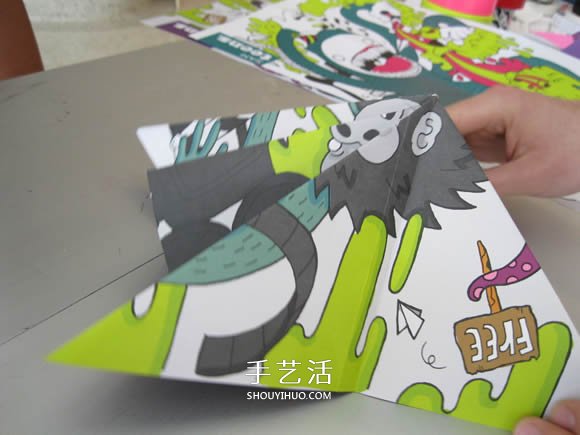 簡單紙傘的制作方法圖解 可以打開收起！ -  www.rpnrmr.com