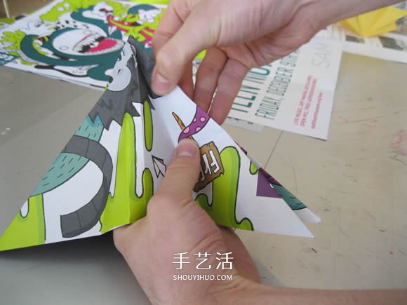 簡單紙傘的制作方法圖解 可以打開收起！ -  www.rpnrmr.com