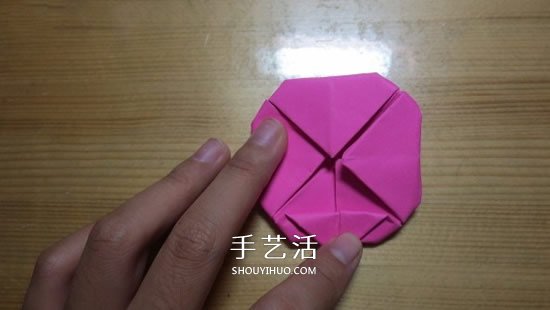 最簡單紙玫瑰花的折法圖解 有點(diǎn)小可愛！ -  www.rpnrmr.com
