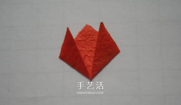 最簡單折紙郁金香貼畫的制作方法圖解 -  www.rpnrmr.com