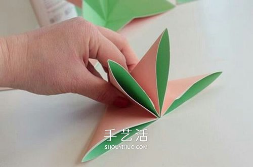 簡(jiǎn)單又漂亮紙花的折法圖解 有16個(gè)花瓣！ -  www.rpnrmr.com