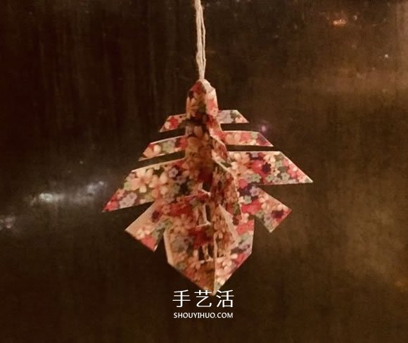 簡(jiǎn)單又漂亮新年立體春字掛飾的剪紙方法 -  www.rpnrmr.com