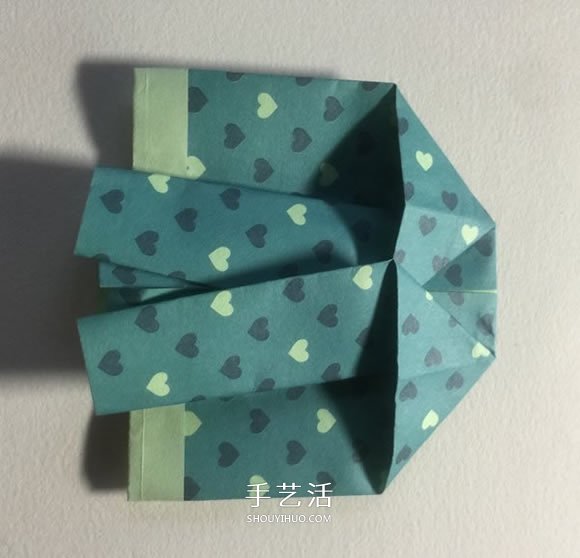 手工折紙西服的折法圖解教程 簡單又漂亮！ -  www.rpnrmr.com