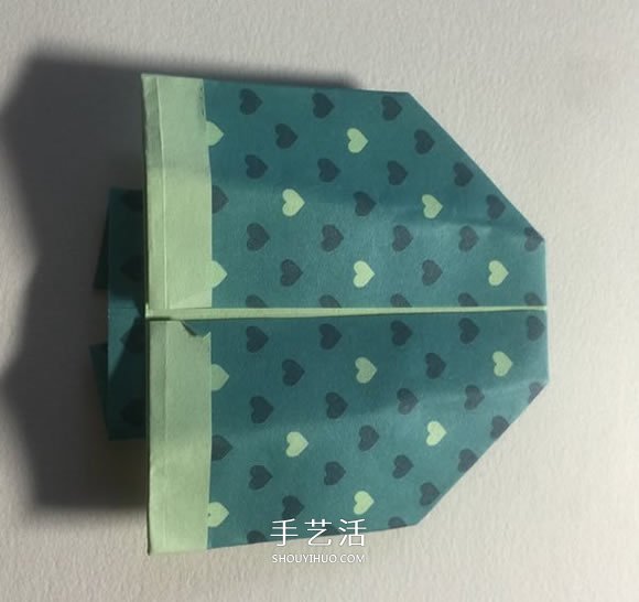 手工折紙西服的折法圖解教程 簡單又漂亮！ -  www.rpnrmr.com