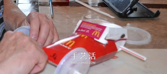 麥當(dāng)勞包裝盒廢物利用 手工制作酷炫賽車模型 -  www.rpnrmr.com
