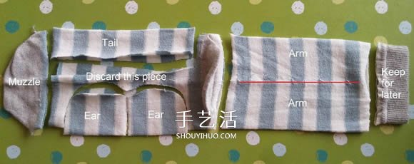 簡單自制布娃娃！襪子猴的制作方法圖解 -  www.rpnrmr.com