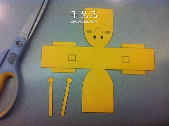 超萌紙機(jī)器人模型的做法 -  www.rpnrmr.com