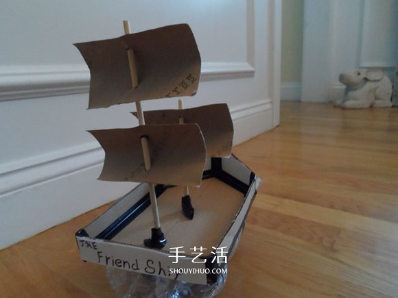 廢物利用做玩具船的方法 -  www.rpnrmr.com
