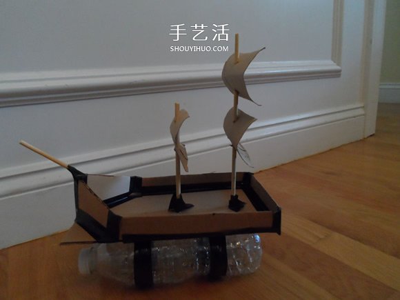 廢物利用做玩具船的方法 -  www.rpnrmr.com