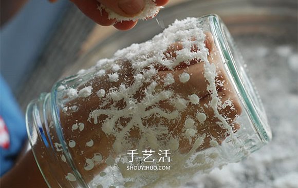 玻璃瓶手工制作雪花許愿瓶圖解教程 -  www.rpnrmr.com