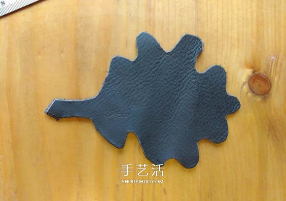 皮革手工制作樹葉碗的做法圖解 -  www.rpnrmr.com