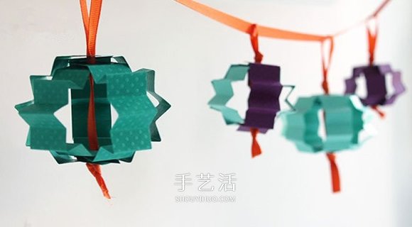 只需幾分鐘！用卡紙制作元宵節(jié)燈籠的方法 -  www.rpnrmr.com