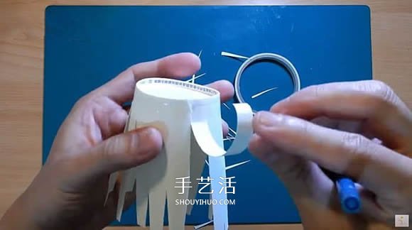 自制超好看紙杯燈籠的方法教程 -  www.rpnrmr.com