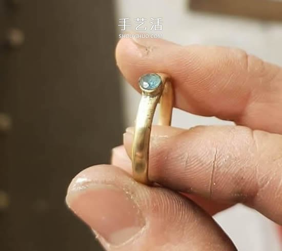 黃銅配件手工制作寶石戒指的方法 -  www.rpnrmr.com