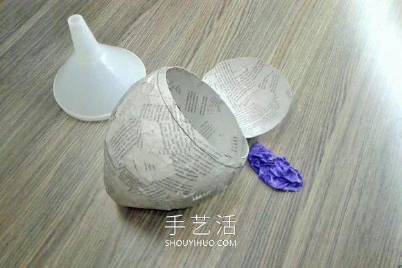 自制藝術(shù)范兒花瓶 一個漏斗和氣球就搞定！ -  www.rpnrmr.com
