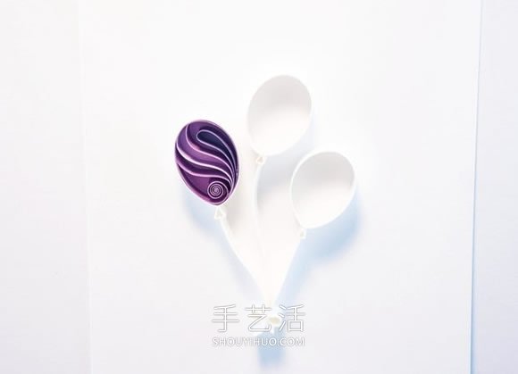 衍紙幾個(gè)氣球 就做成讓人超喜歡的生日卡片！ -  www.rpnrmr.com