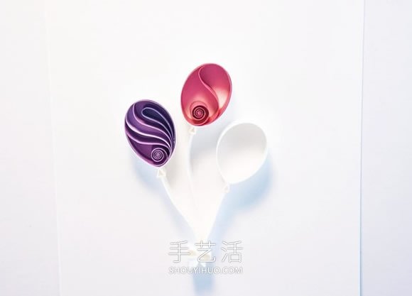 衍紙幾個(gè)氣球 就做成讓人超喜歡的生日卡片！ -  www.rpnrmr.com