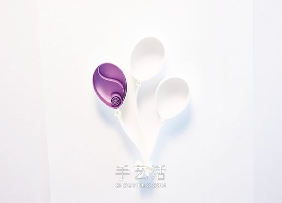 衍紙幾個(gè)氣球 就做成讓人超喜歡的生日卡片！ -  www.rpnrmr.com