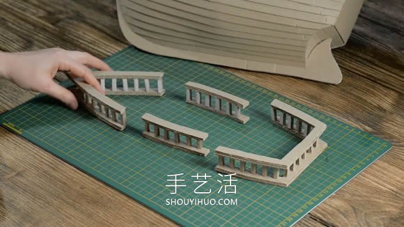 超逼真海盜船模型制作視頻 僅僅用了硬紙板！ -  www.rpnrmr.com