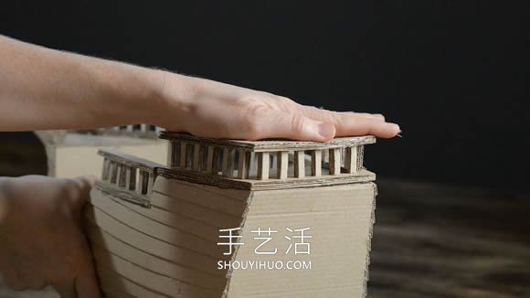 超逼真海盜船模型制作視頻 僅僅用了硬紙板！ -  www.rpnrmr.com