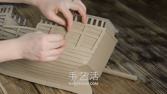 超逼真海盜船模型制作視頻 僅僅用了硬紙板！ -  www.rpnrmr.com