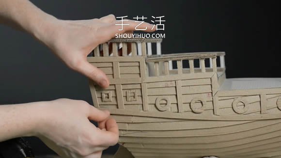 超逼真海盜船模型制作視頻 僅僅用了硬紙板！ -  www.rpnrmr.com