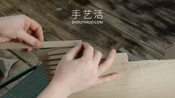 超逼真海盜船模型制作視頻 僅僅用了硬紙板！ -  www.rpnrmr.com