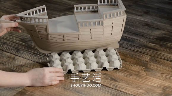 超逼真海盜船模型制作視頻 僅僅用了硬紙板！ -  www.rpnrmr.com