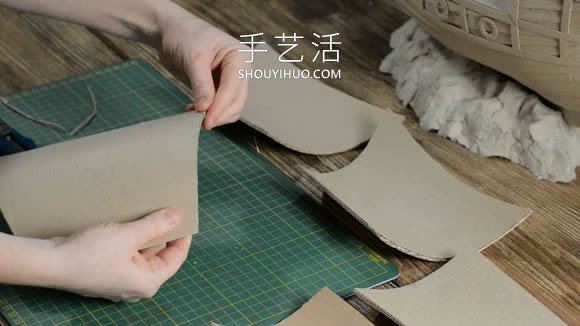 超逼真海盜船模型制作視頻 僅僅用了硬紙板！ -  www.rpnrmr.com