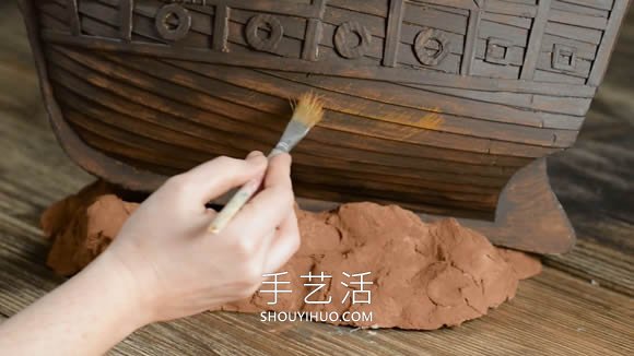 超逼真海盜船模型制作視頻 僅僅用了硬紙板！ -  www.rpnrmr.com