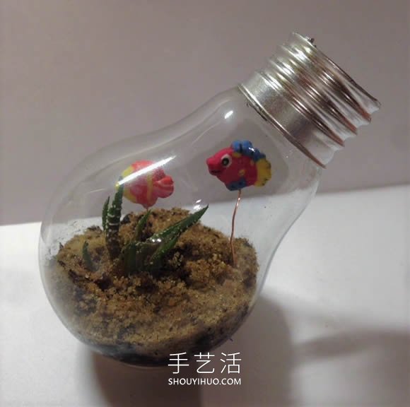 超詳細燈泡改造教程 自制一個漂亮微景觀！ -  www.rpnrmr.com
