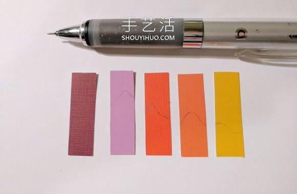 卡紙手工制作創(chuàng)意景觀剪影耳環(huán)的教程 -  www.rpnrmr.com