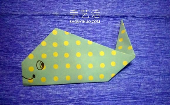 一步一步折紙鯨魚的簡單圖解教程 -  www.rpnrmr.com