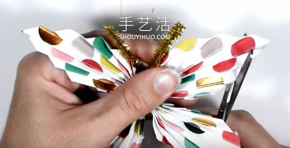 簡單又漂亮紙蝴蝶的折法圖解教程 -  www.rpnrmr.com
