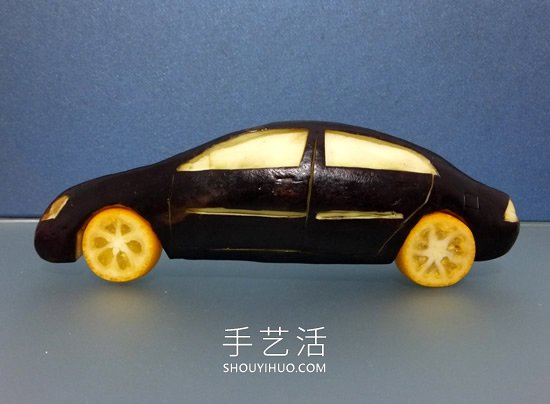 用面包果蔬做的純手工私家車 讓你大飽眼福！ -  www.rpnrmr.com