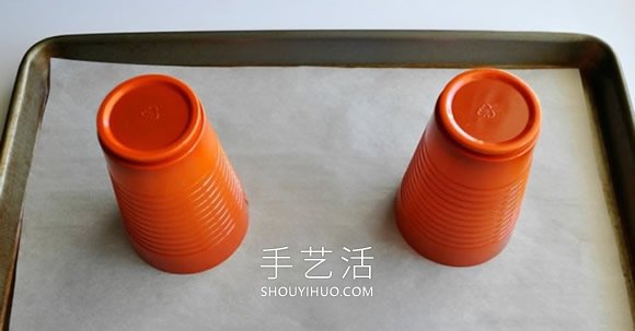 自制萬圣節(jié)塑料杯南瓜燈的方法圖解教程 -  www.rpnrmr.com