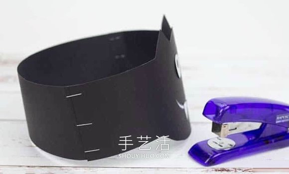 簡(jiǎn)單自制萬(wàn)圣節(jié)蝙蝠帽子的方法圖解教程 -  www.rpnrmr.com