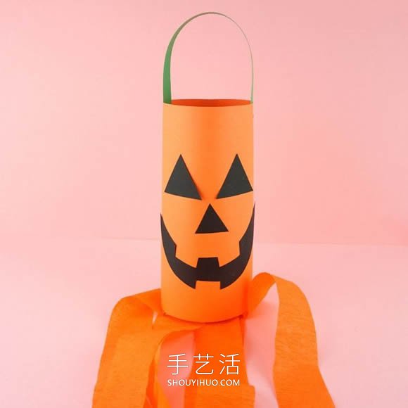 萬圣節(jié)南瓜燈風(fēng)向袋的制作方法圖解教程 -  www.rpnrmr.com
