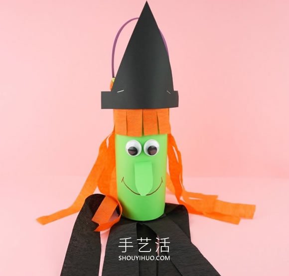 簡單自制萬圣節(jié)女巫風向袋的方法圖解教程 -  www.rpnrmr.com