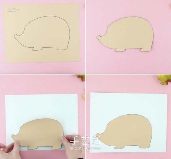 如何手工制作3種簡(jiǎn)單的刺猬的做法教程 -  www.rpnrmr.com