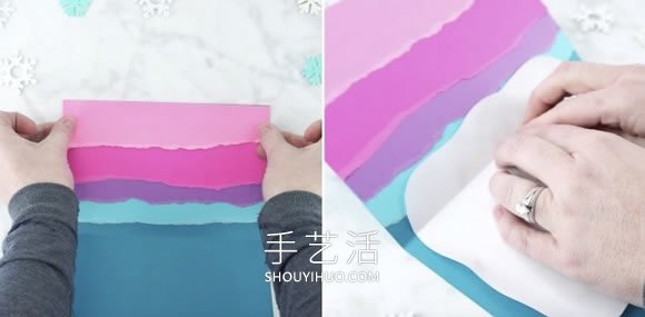 自制冬天北極熊立體卡片的方法圖解教程 -  www.rpnrmr.com